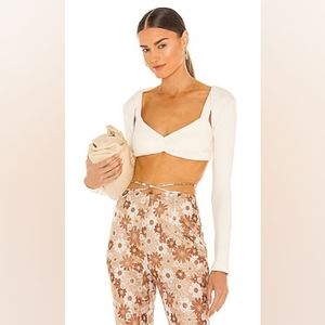 12. NWT HANSEN & GRETEL HUTTON RIBBED BRA & CARDI SET